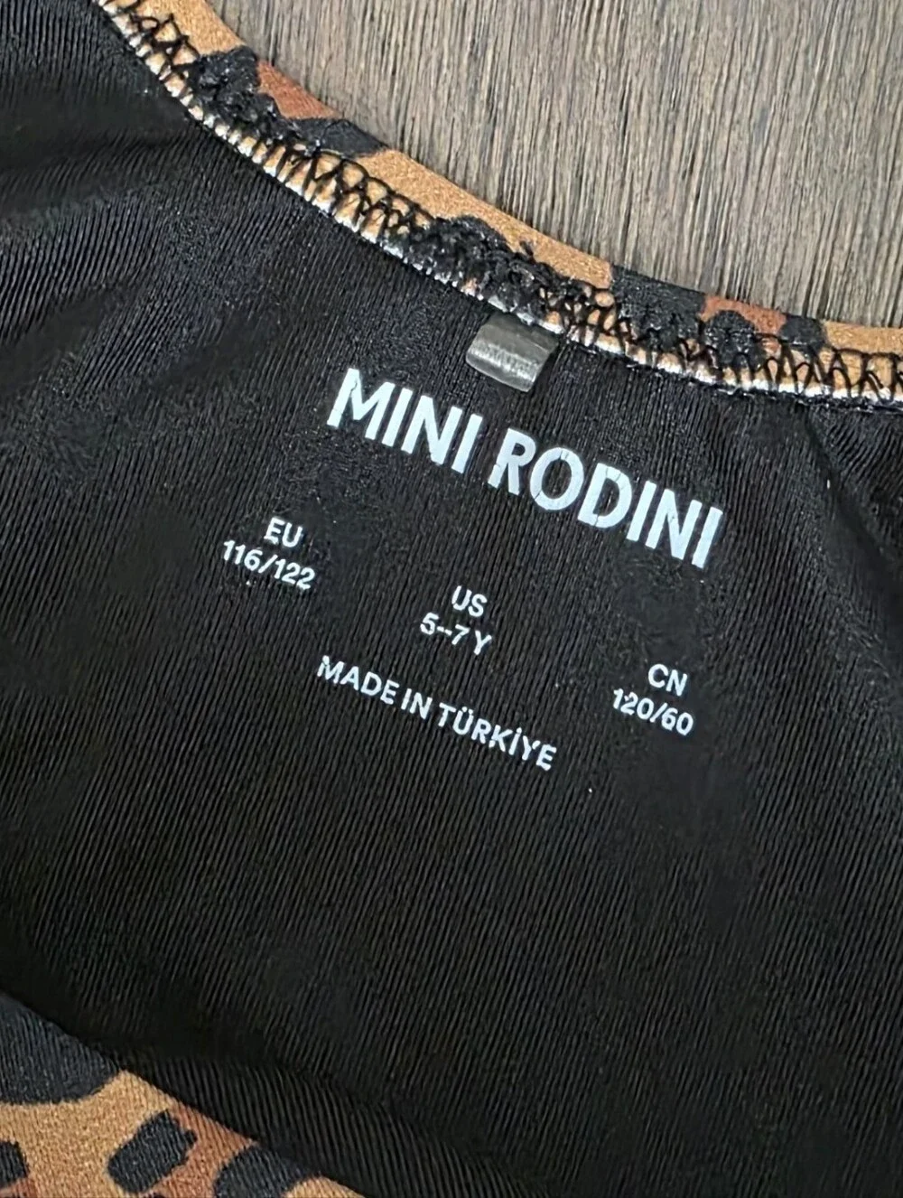 Mini Rodini Leopard UV Swimsuit Size 6/7